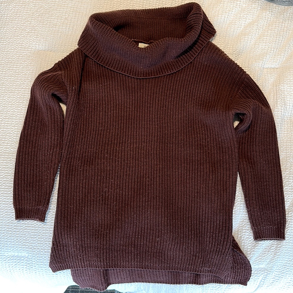 The Impeccable Pig Cowl Neck Oversized Sweater